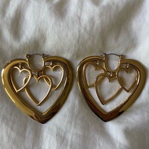 Dannijo Yvette Heart Hoops